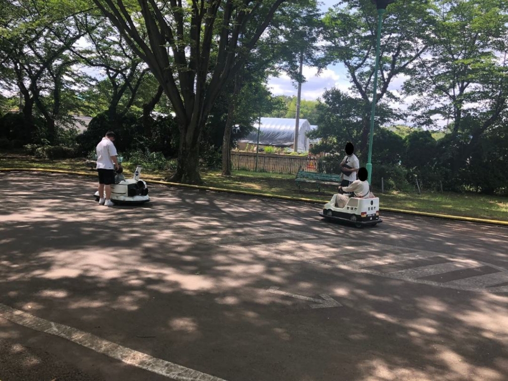 大崎公園（さいたま市緑区）バッテリーカー